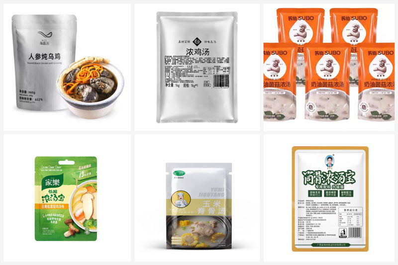 RL-GD8-200R/250R/300D湯汁全自動包裝機樣品